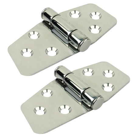 Seachoice Friction Hinge 1-9/16" x 3", 316 SS, 2 Pack 34841